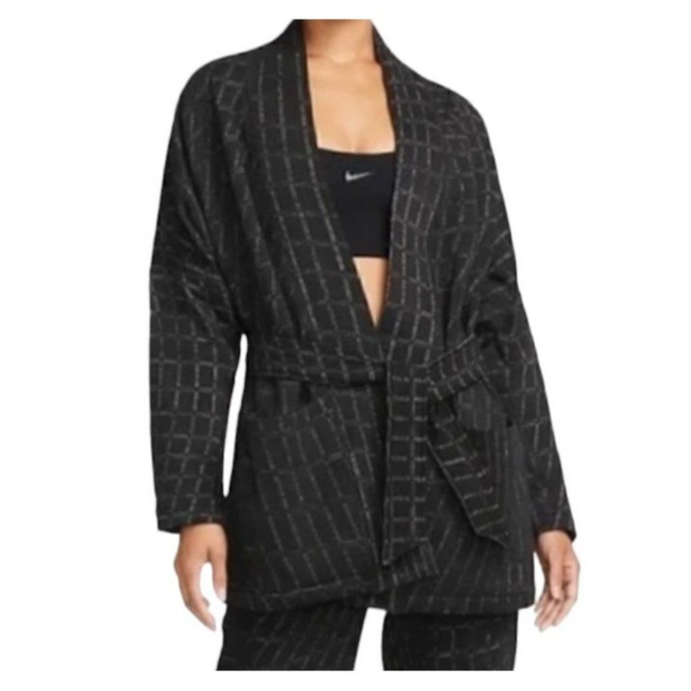 Nike Yoga Therma Fit Reversible Kimono Jacket (Size 2X)